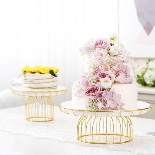 Metallic Cake Stand