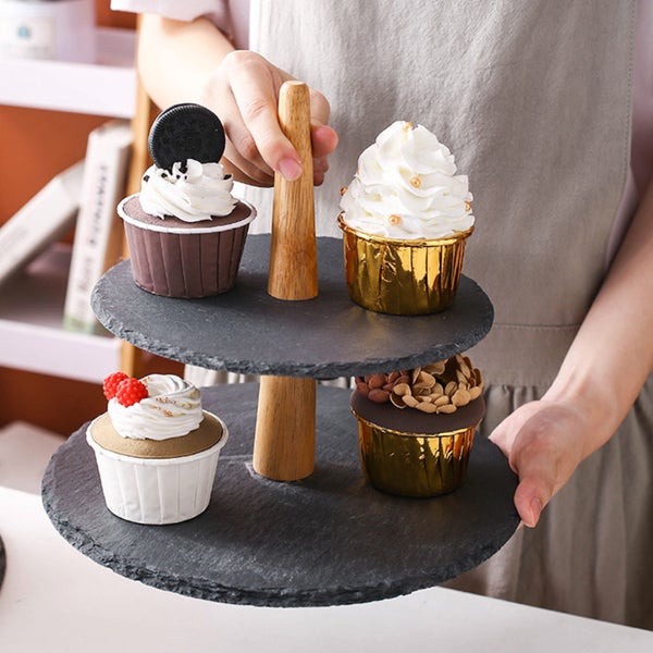 Granite Cup Cake Stand
