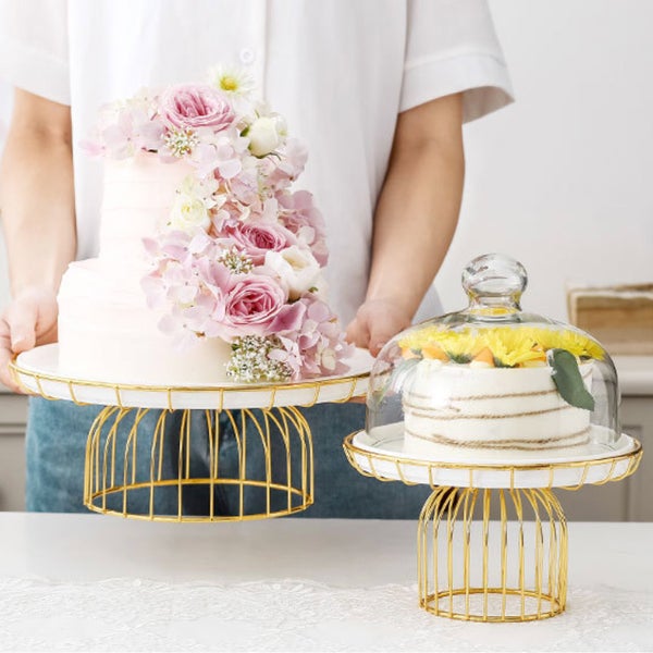 Metallic Cake Stand
