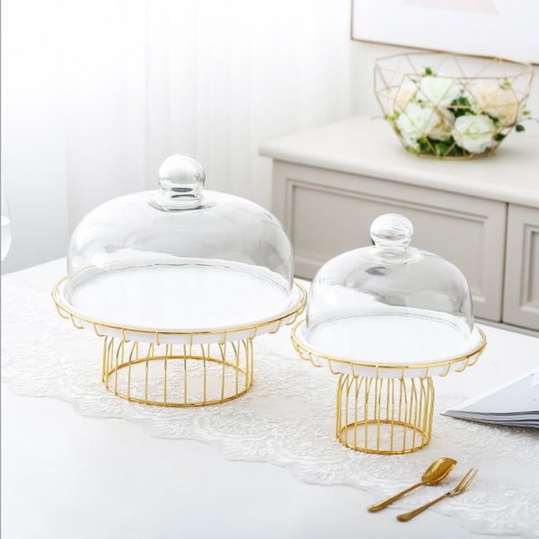 Metallic Cake Stand