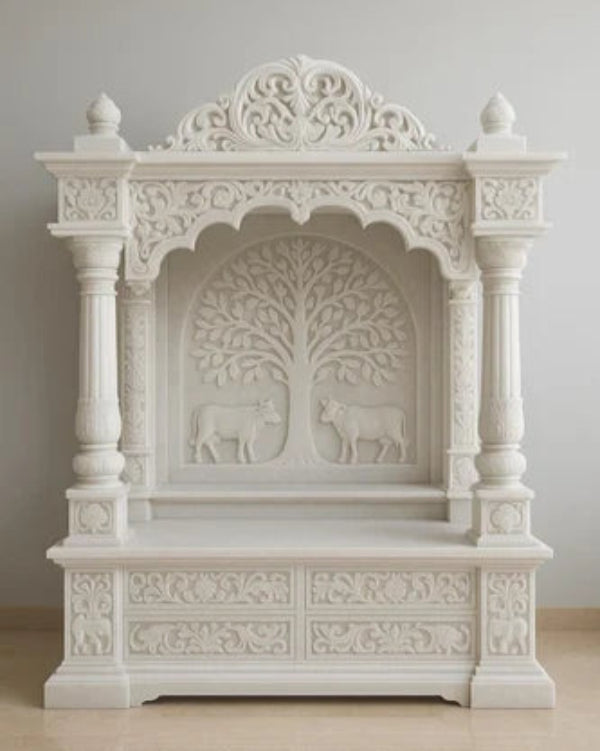 Indian and Vietnam Marble Temple